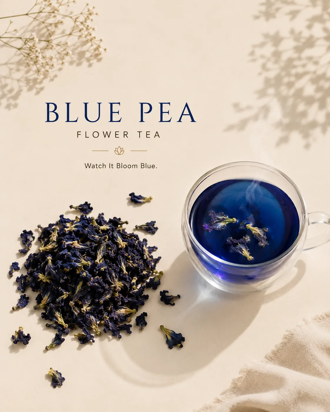 blue tea butterfly pea flower tea teaboozing details