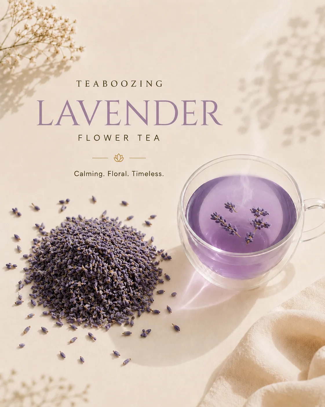 lavender flower tea teaboozing details